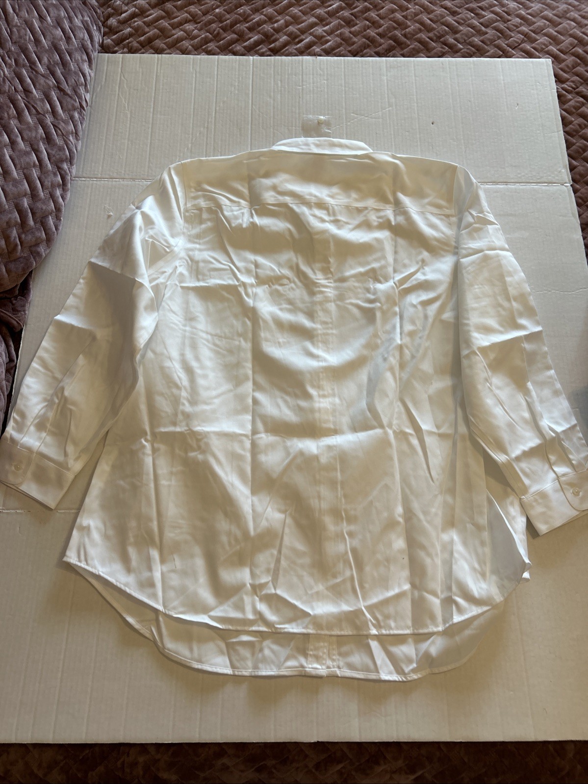 NWT Coldwater Creek Womens Plus Sz 2X Shirt Cotton Anytime Easy Care Button Down