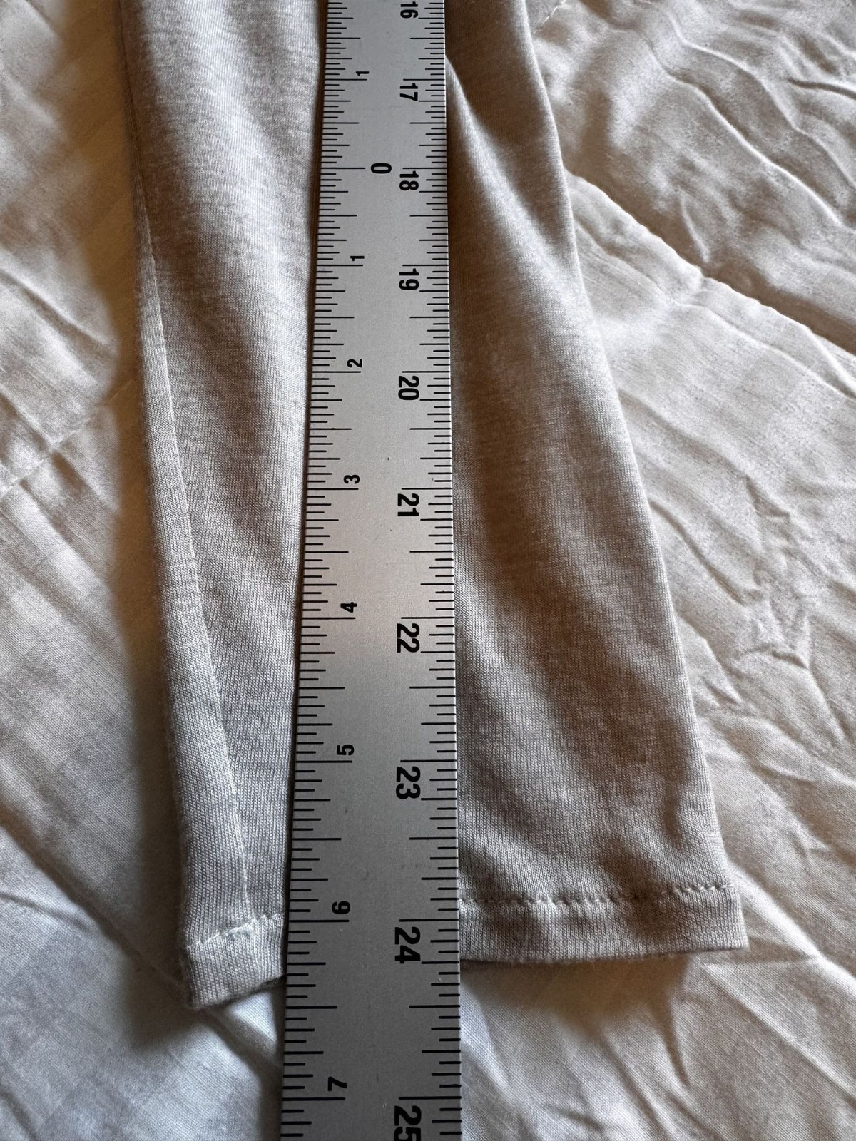 Purotatto Made in Italy Long Sleeve Top S 60% Micromodal 40% Milk Fiber Gray