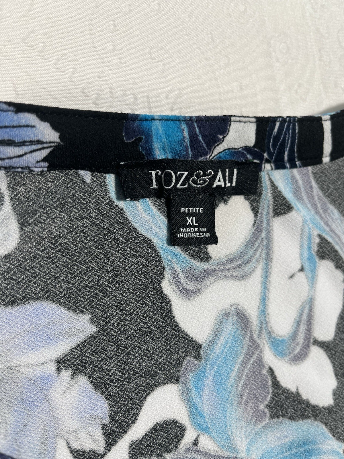 Roz & Ali Women’s Floral Blouse Size XL