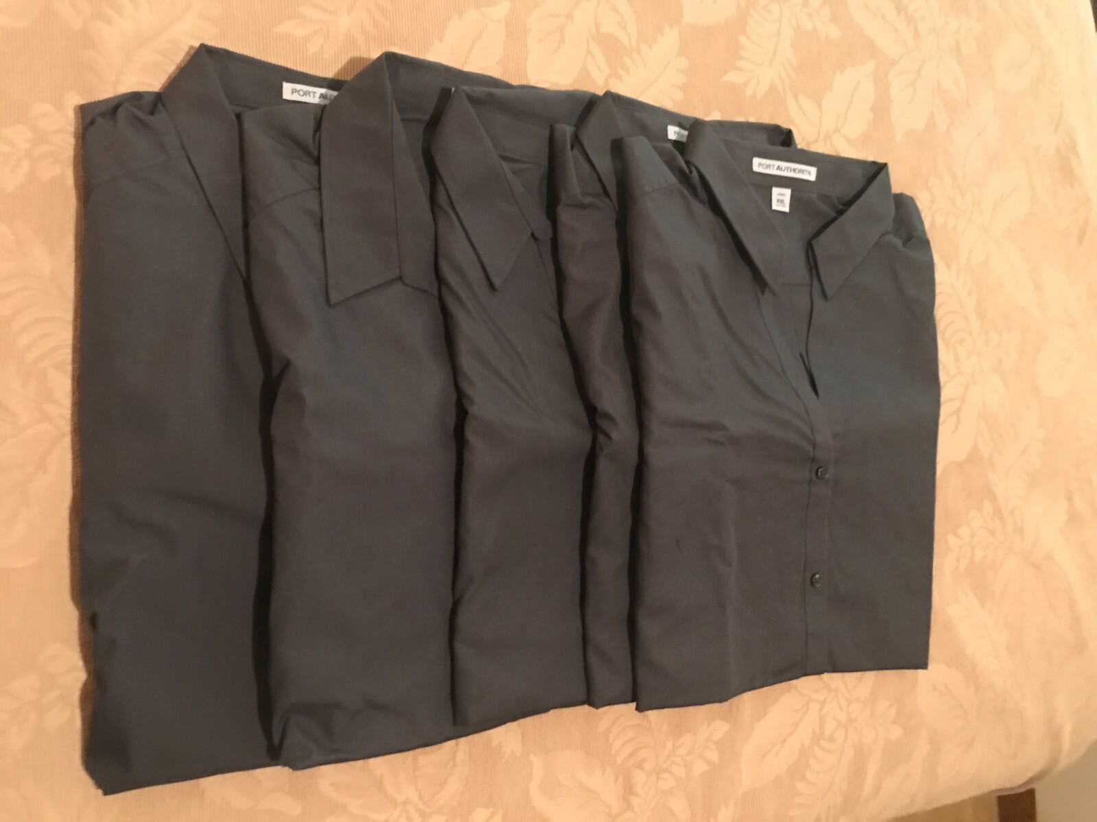 Port Authority Ladies 3/4-Sleeve Graphite NOT ALL PICTURES DEPICT THE REAL COLOR