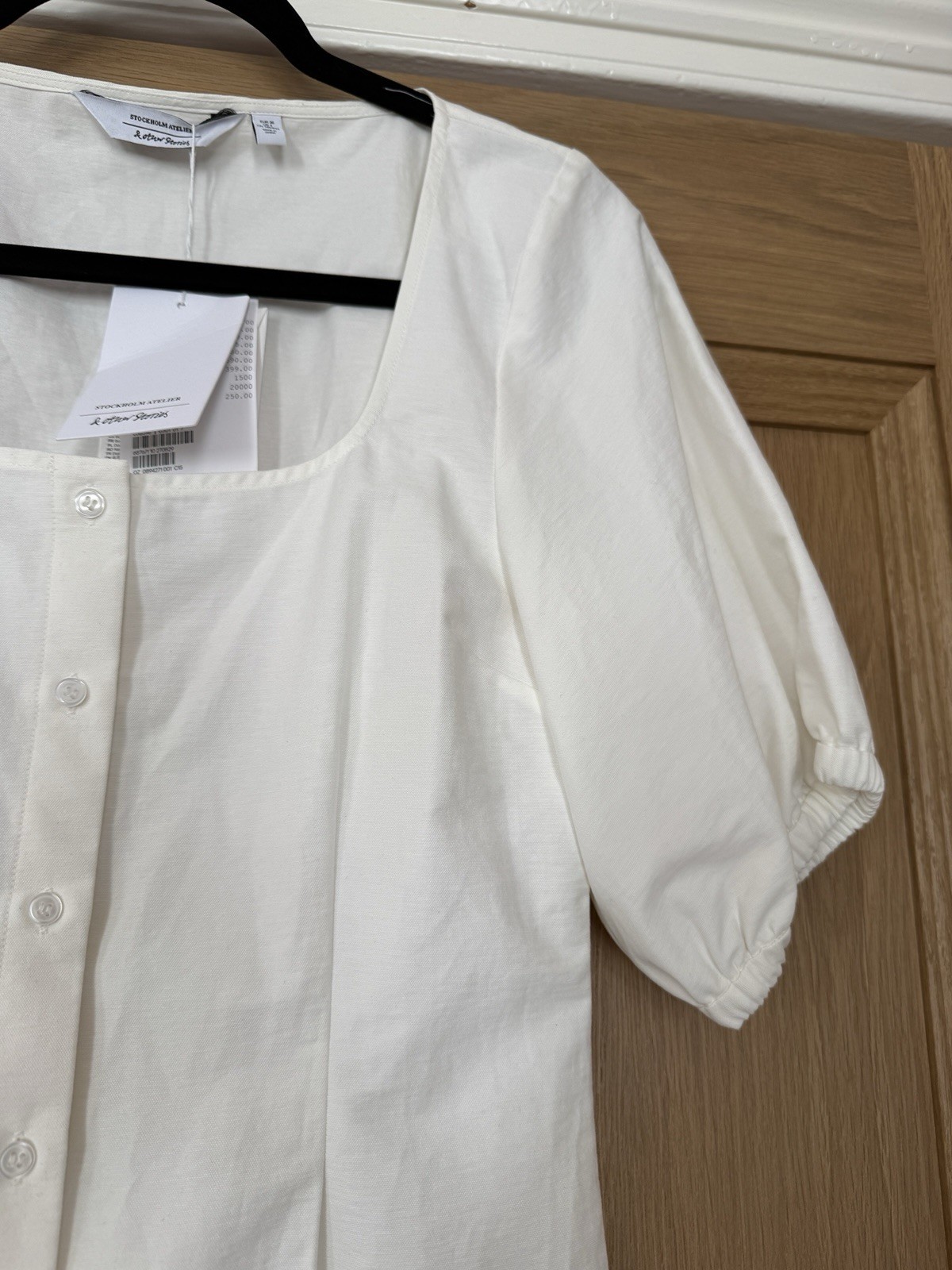 Other Stories Women’s White Blouse Small (EU 36)