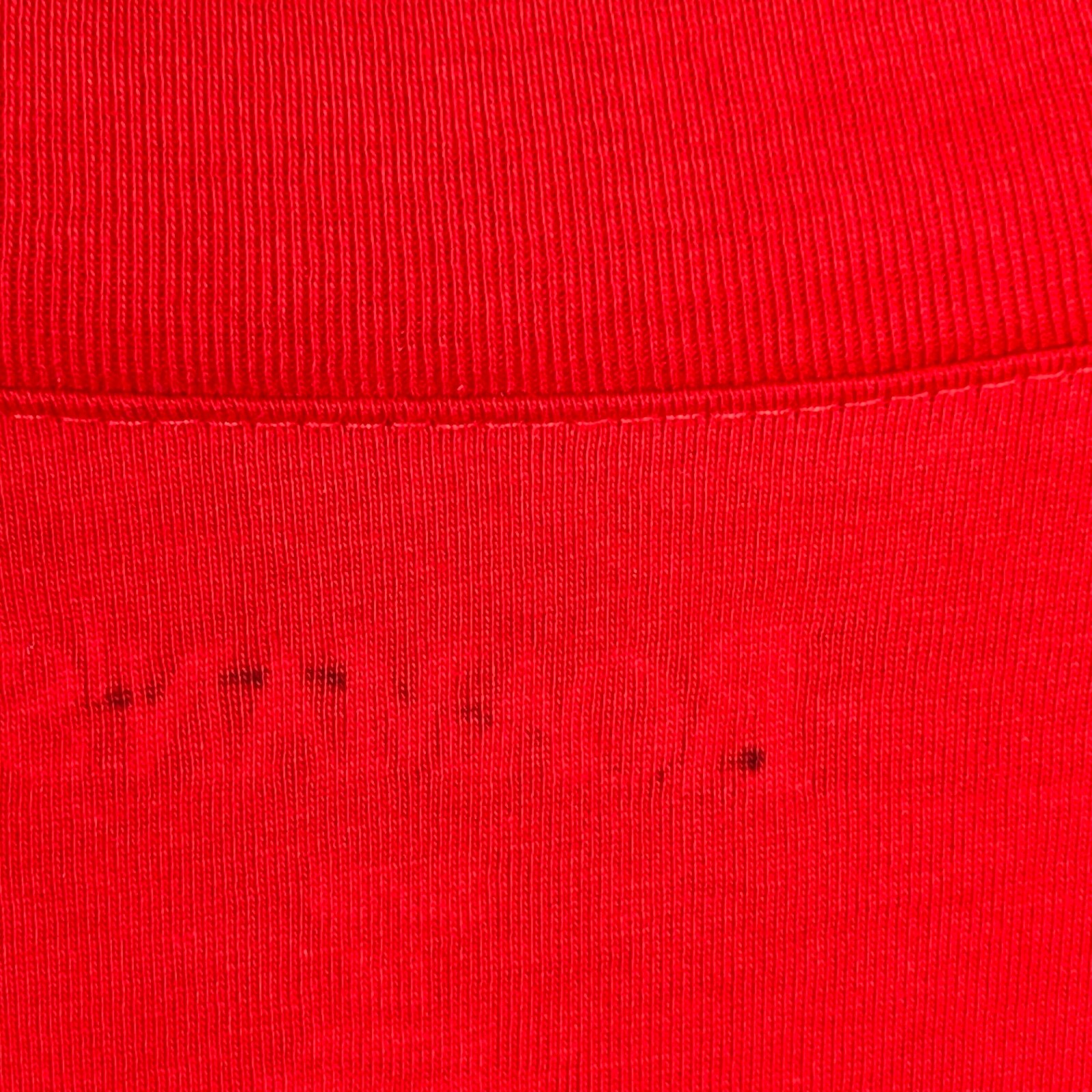 Roamans Top Womens 1X Red Shawl Collar T-Shirt Long Sleeve Tunic Cotton Solid