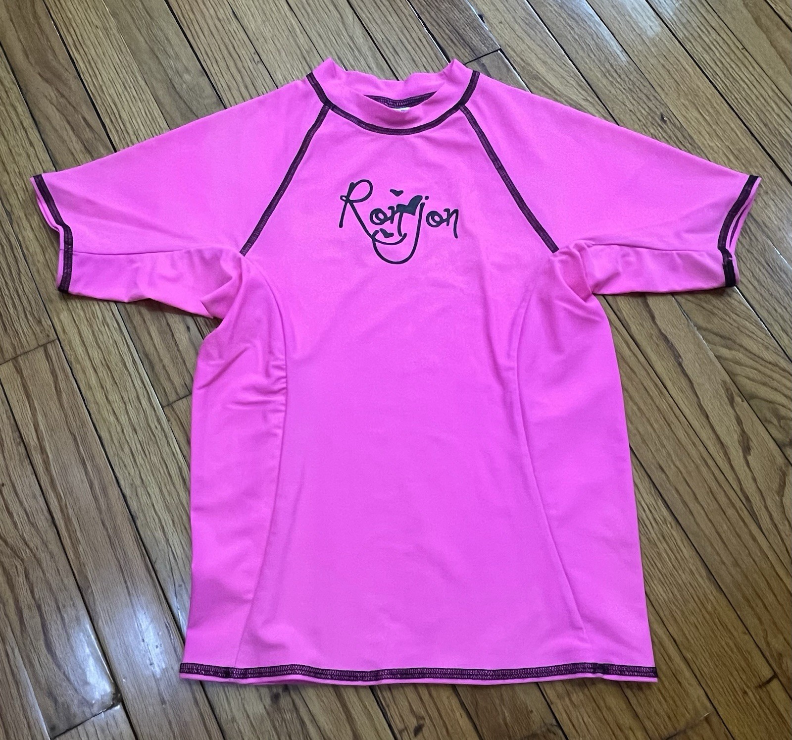 Vintage Ron Jon Surf Shop Hot Pink Sun Shirt Women’s Medium