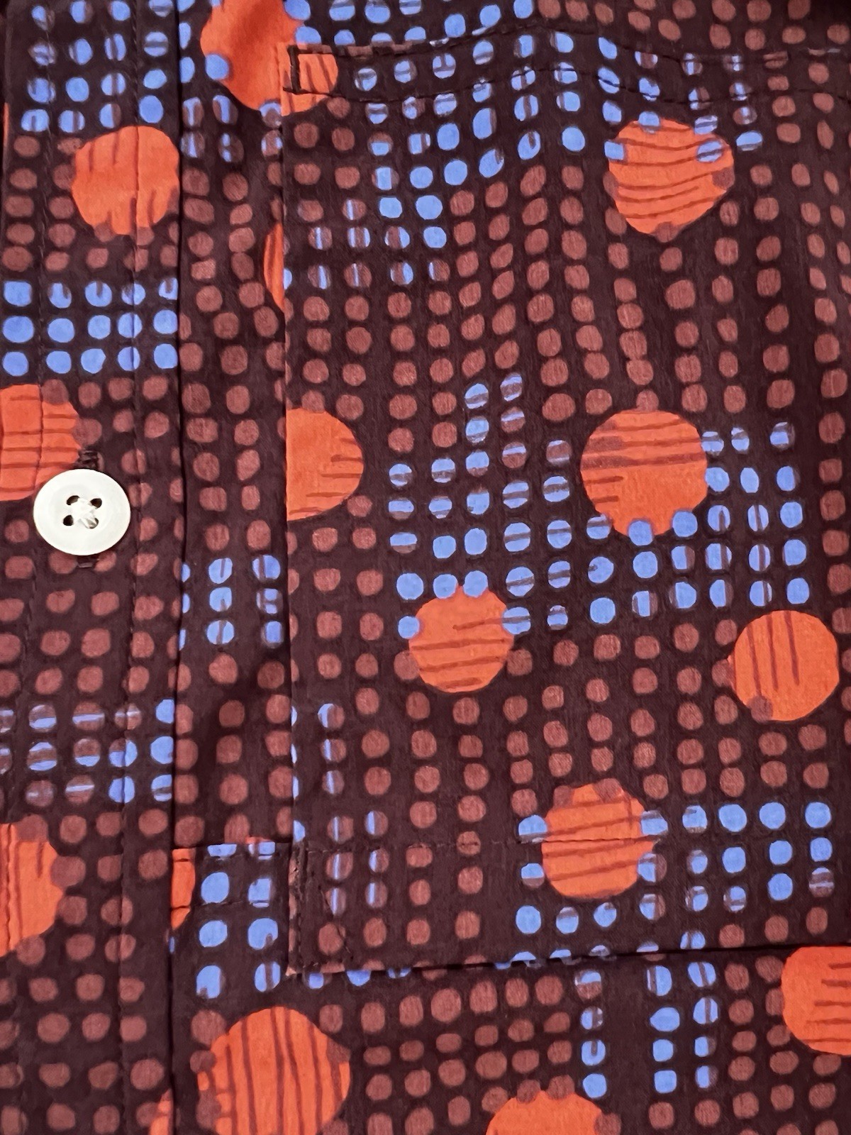 REI Co-op Trailmade Button Up Nylon Shirt Brown Short Sleeve Womens SX Side Slit