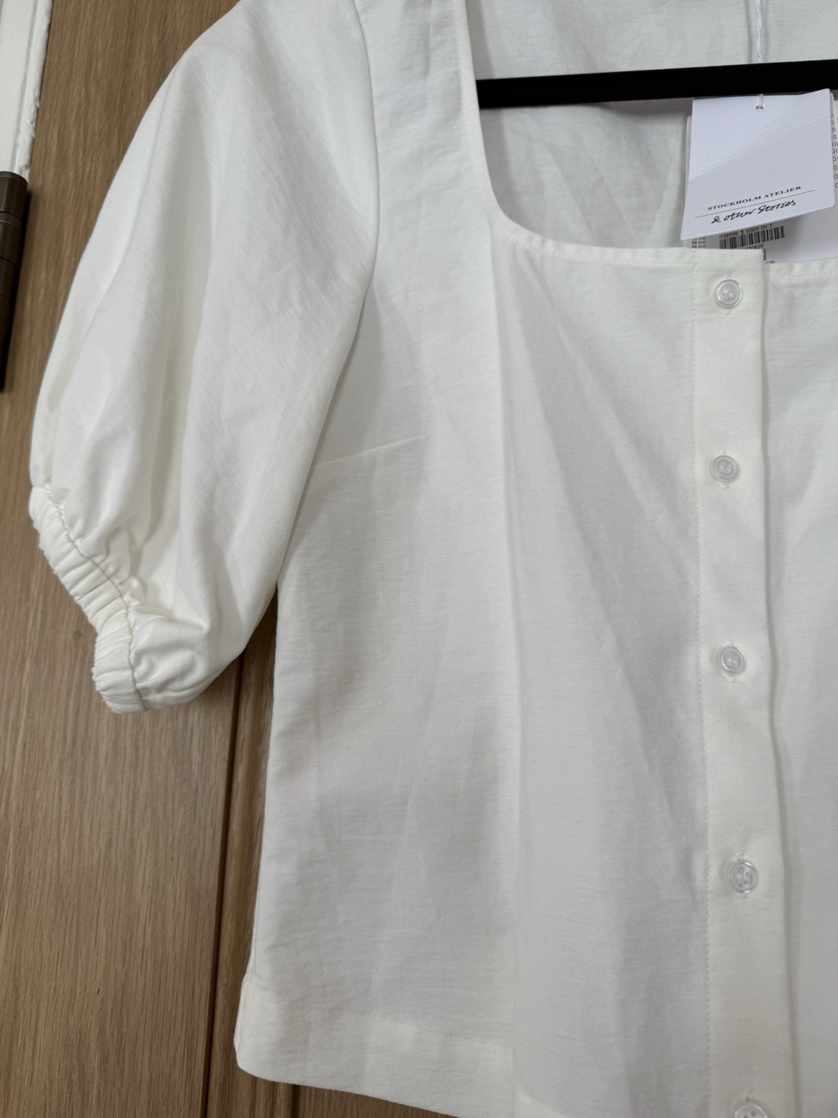 Other Stories Women’s White Blouse Small (EU 36)