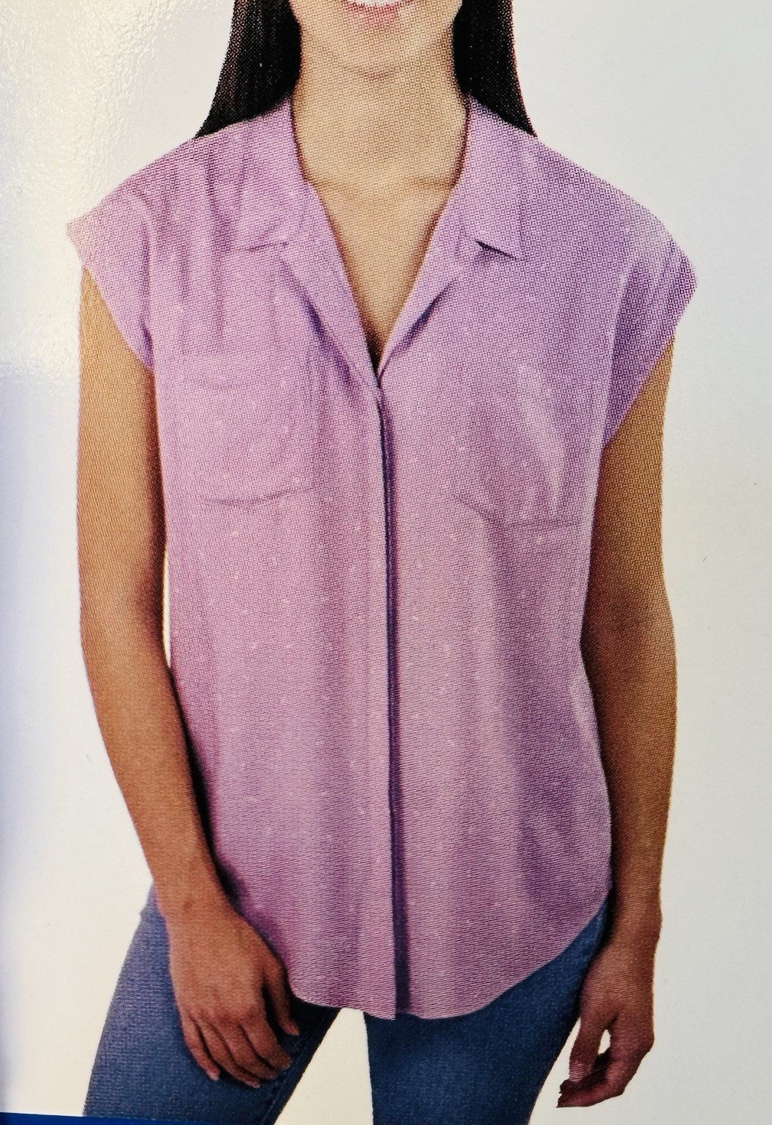 TWO NWT Jachs Girlfriend Women’s Button Front Blouses Tops L