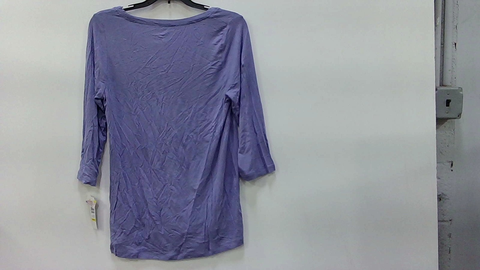 HUE Women’s Purple 3/4 Sleeve T-shirt Pajama Top Women’s Size Medium