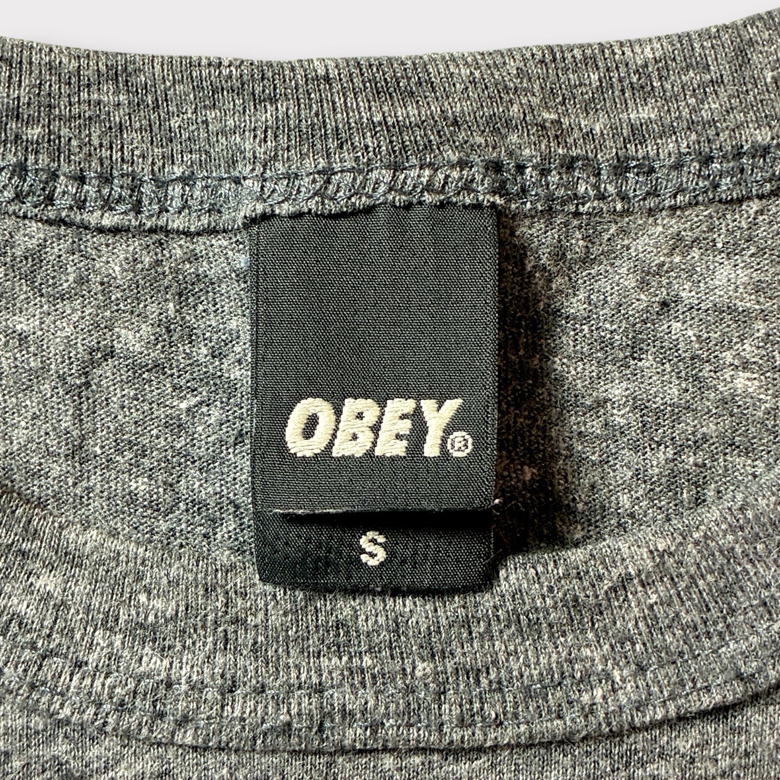 Obey Operation Oil Freedom T-Shirt Shepard Fairey Political Art Made in USA Sz S