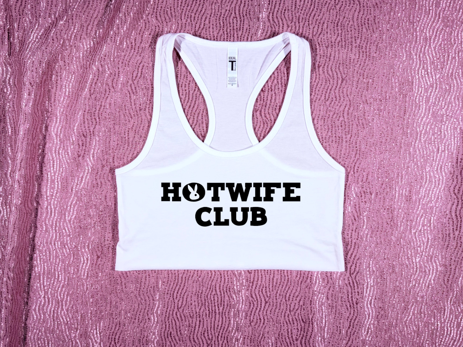 Hotwife Club Crop Top Swinger Love Slut Clothing Shirt