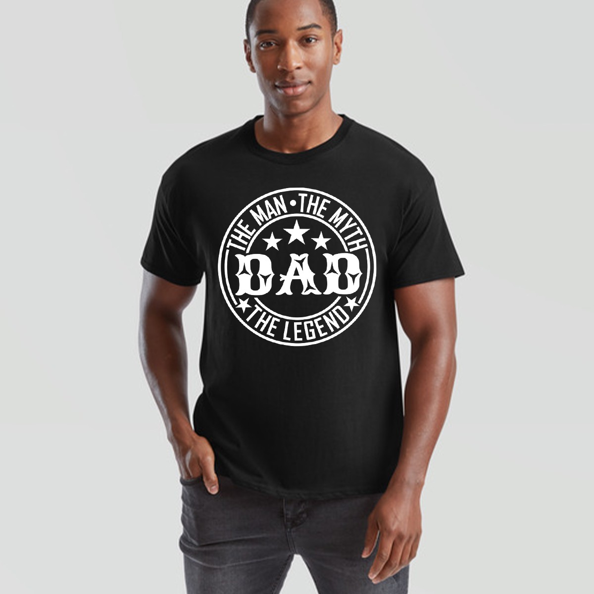 Dad The Man The Myth The Legend Mens T Shirt Novelty Gift Father’s Day Tee