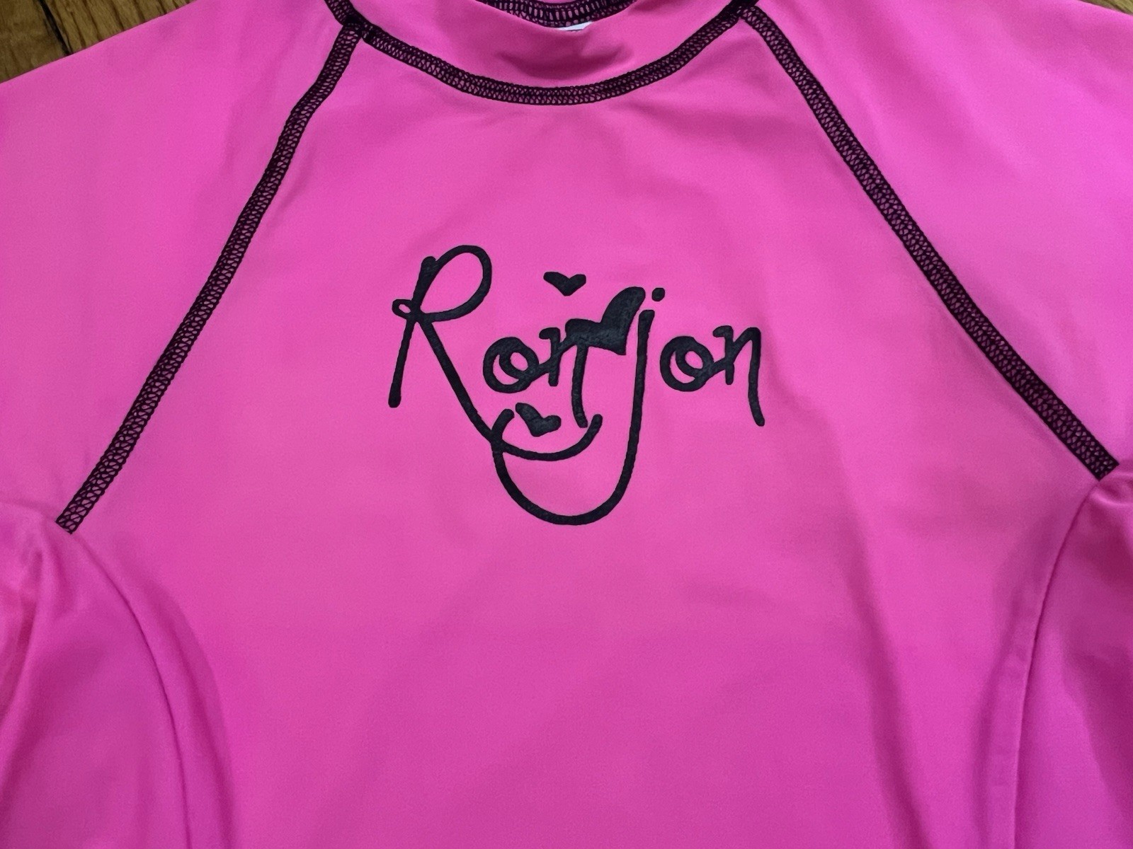 Vintage Ron Jon Surf Shop Hot Pink Sun Shirt Women’s Medium