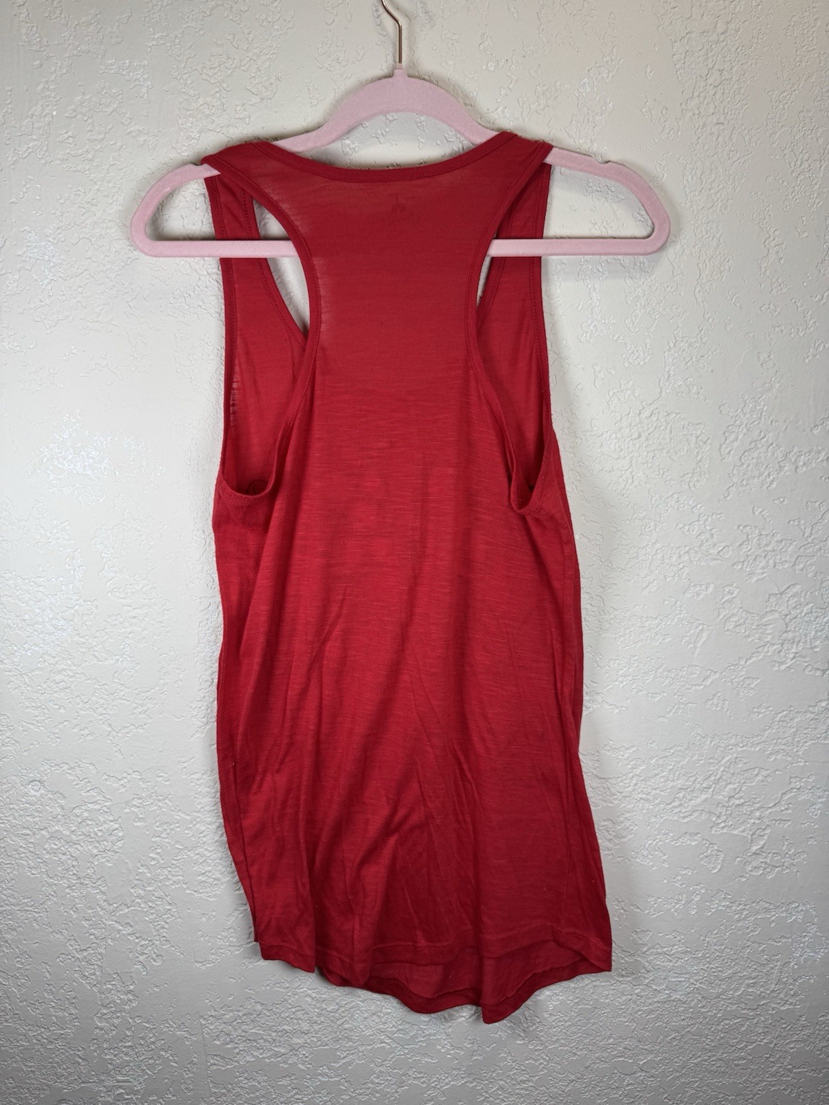 Disney Parks Minnie Mouse Red Rhinestone Bow Racerback Tank Top Large