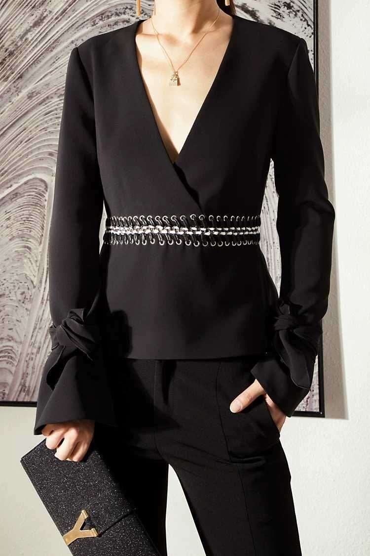 NWOT Jonathan SIMKHAI Cinq à Sept Vittoria Jacke -Size 2,4,6, Retail $585