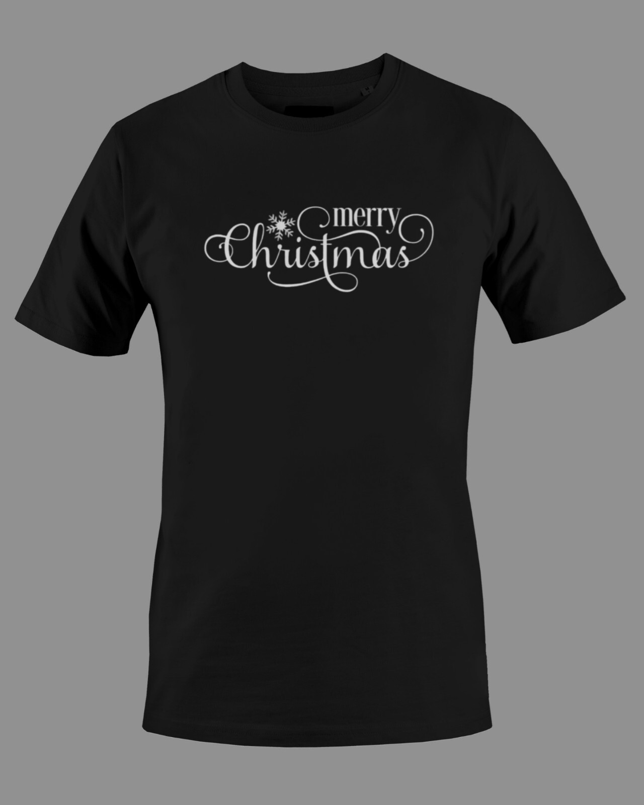 Christmas T-Shirts Unisex Men’s Women Funny Novelty Tee Santa 100% Heavy Cotton