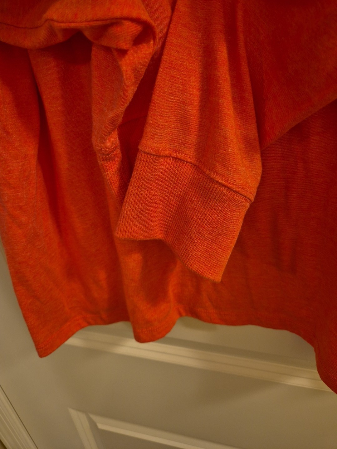 Torrid 00 Heather Orange Peach Classic Fit Long Sleeve Shirt Explore More