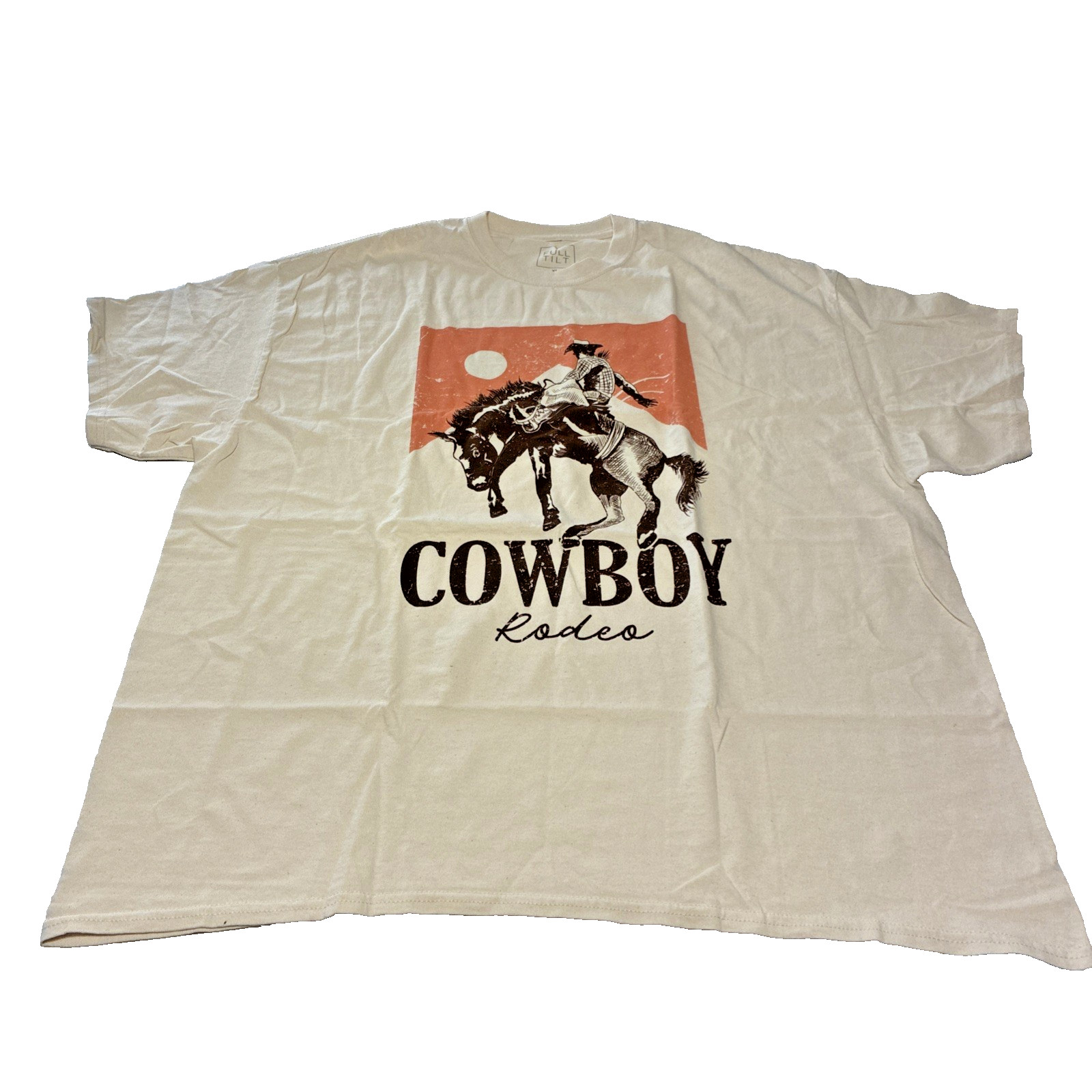 Full Tilt Western T-Shirt XL Country Cowboy Rodeo Graphic Tee. New