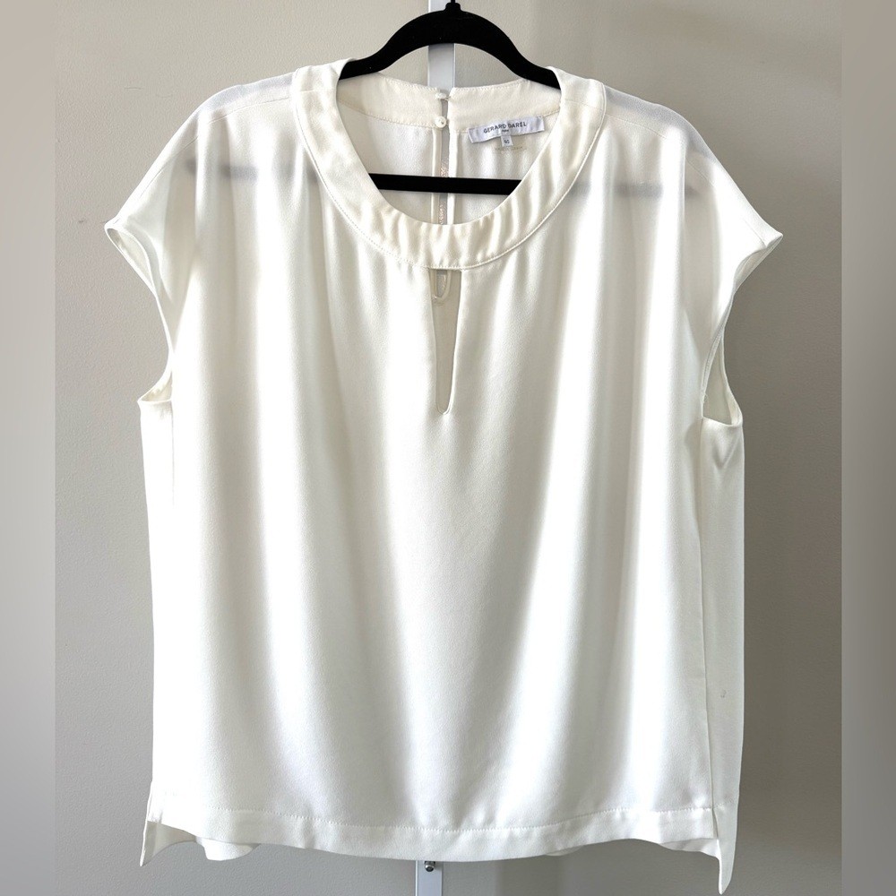 Gerard Darel Cream Blouse