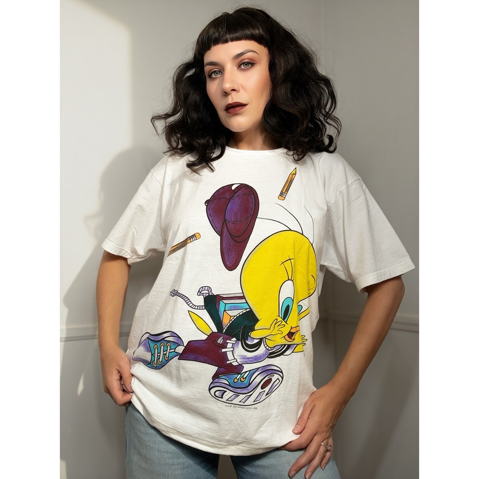 1994 Vintage Tweety Bird Looney Tunes T Shirt