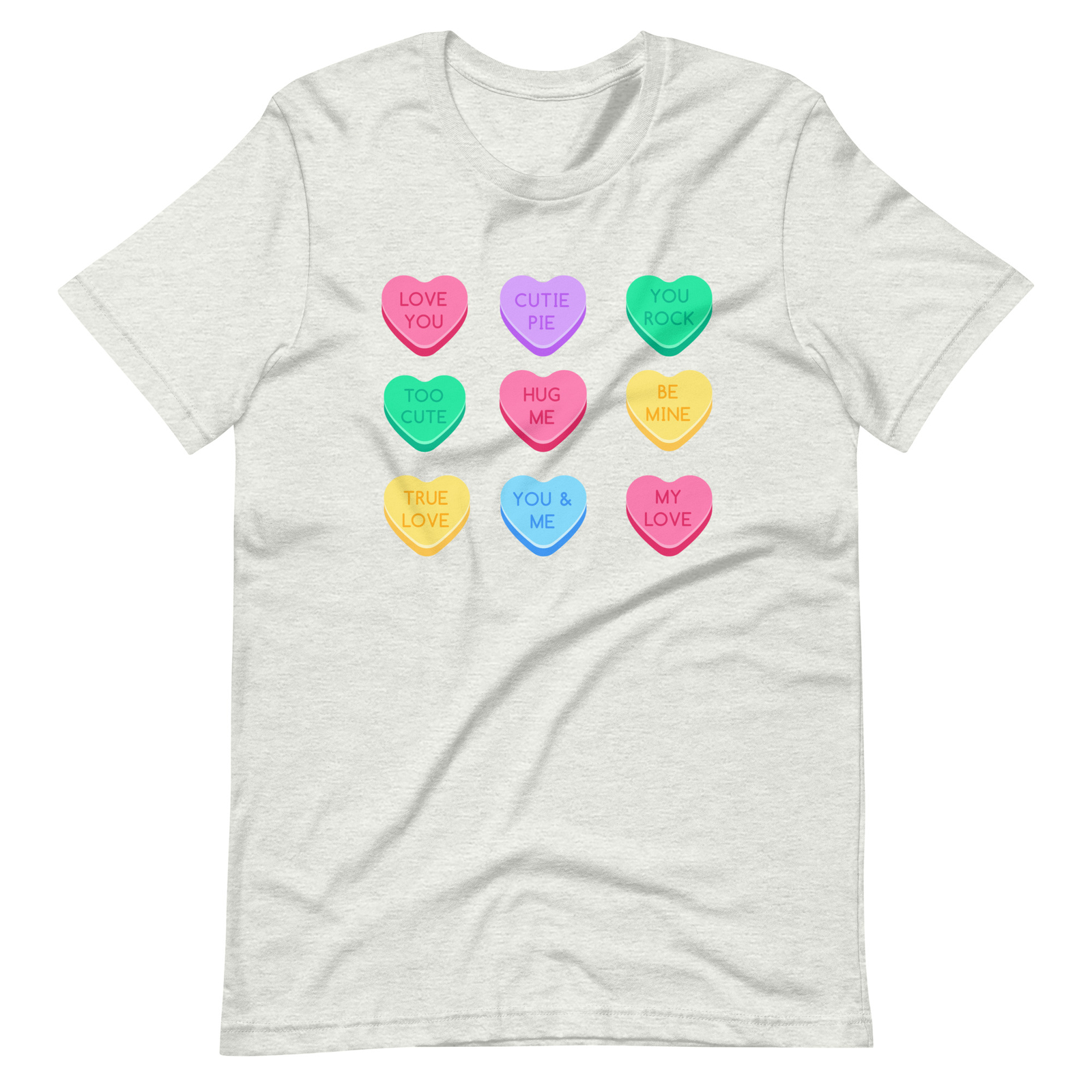 Candy Hearts Valentine’s Day Unisex t-shirt S,M,L,XL,2X,3X,4X