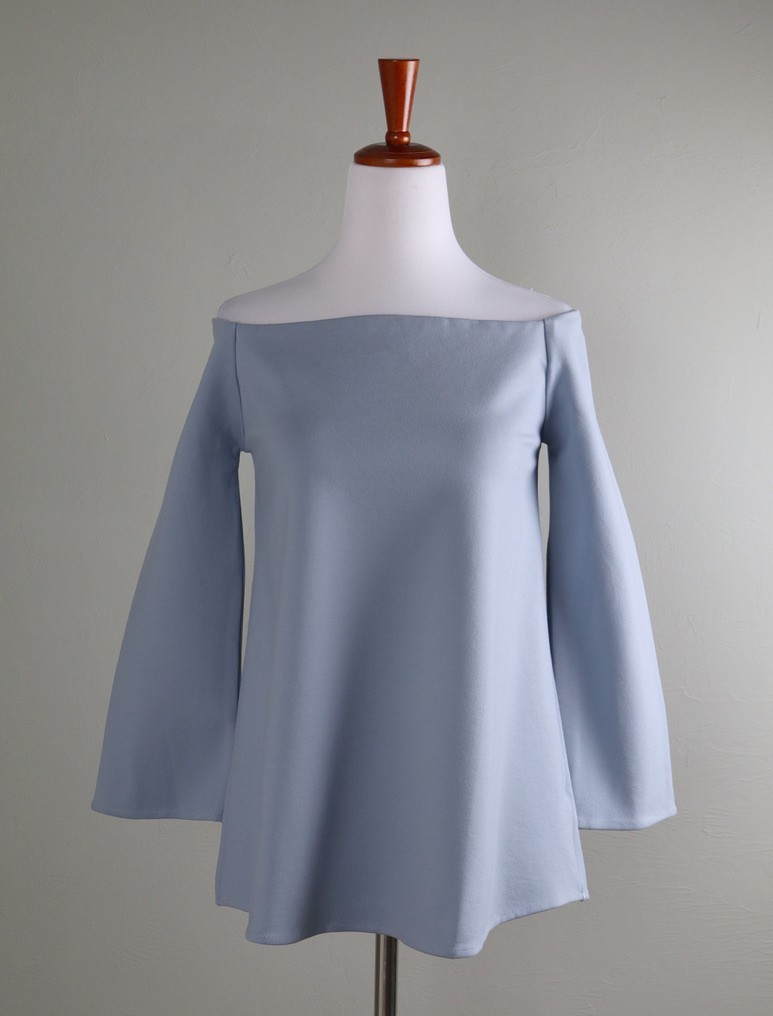 TUCKERNUCK $228 Miranda Ponte Knit Stretch Off The Shoulder Top Size Small