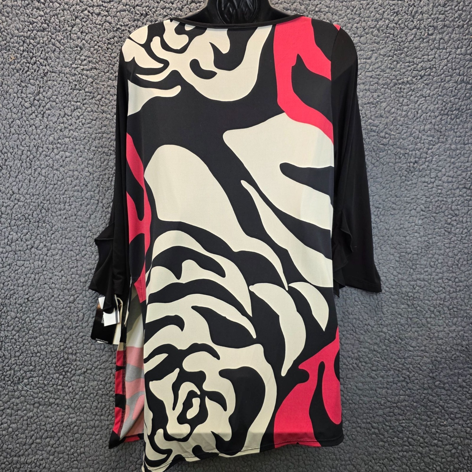 Clara Sun Woo Asymmetrical Tunic S Black USA Abstract Avant Garde Festival