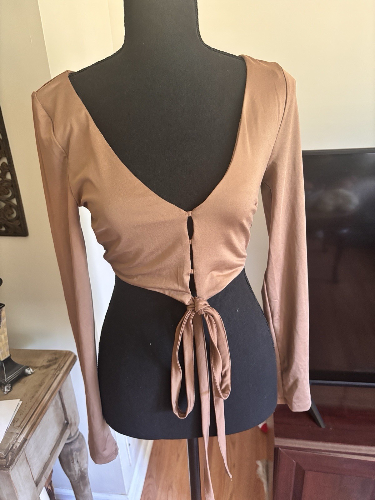 Princess Polly Kamala Long sleeve top Sz 8