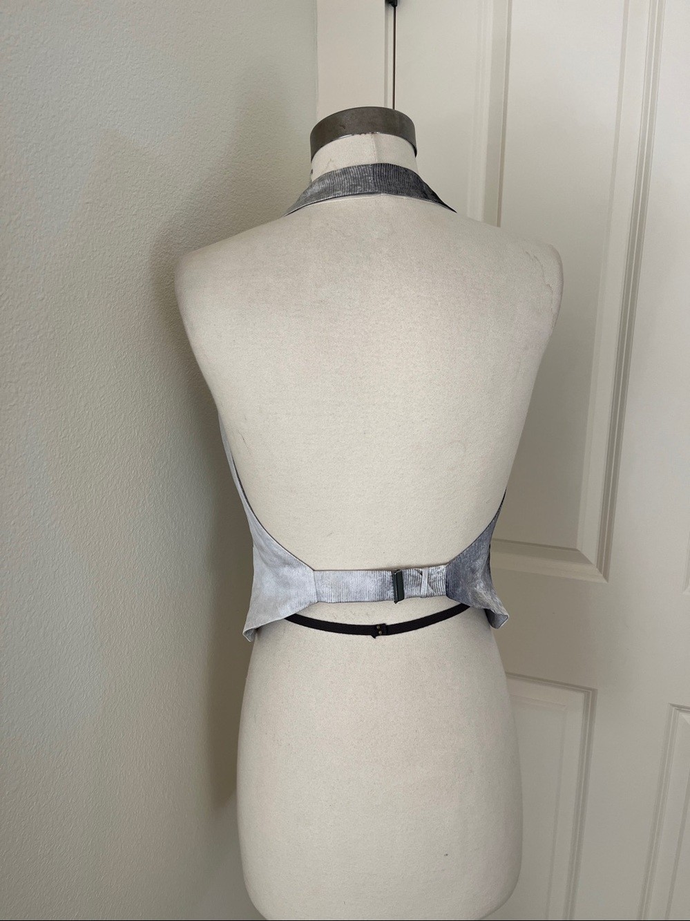 Givenchy Couture Alexander McQueen Spring 1999 Eye Print Halter Vest Waistcoat