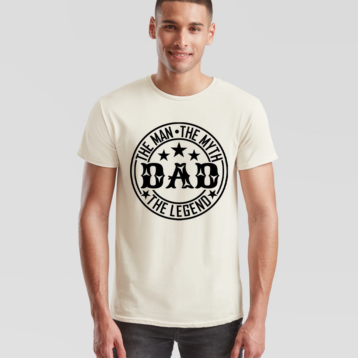 Dad The Man The Myth The Legend Mens T Shirt Novelty Gift Father’s Day Tee