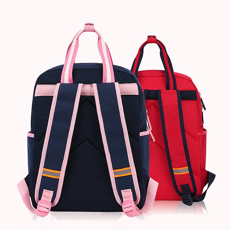 Korean style cute girls shoulders lightening backpack