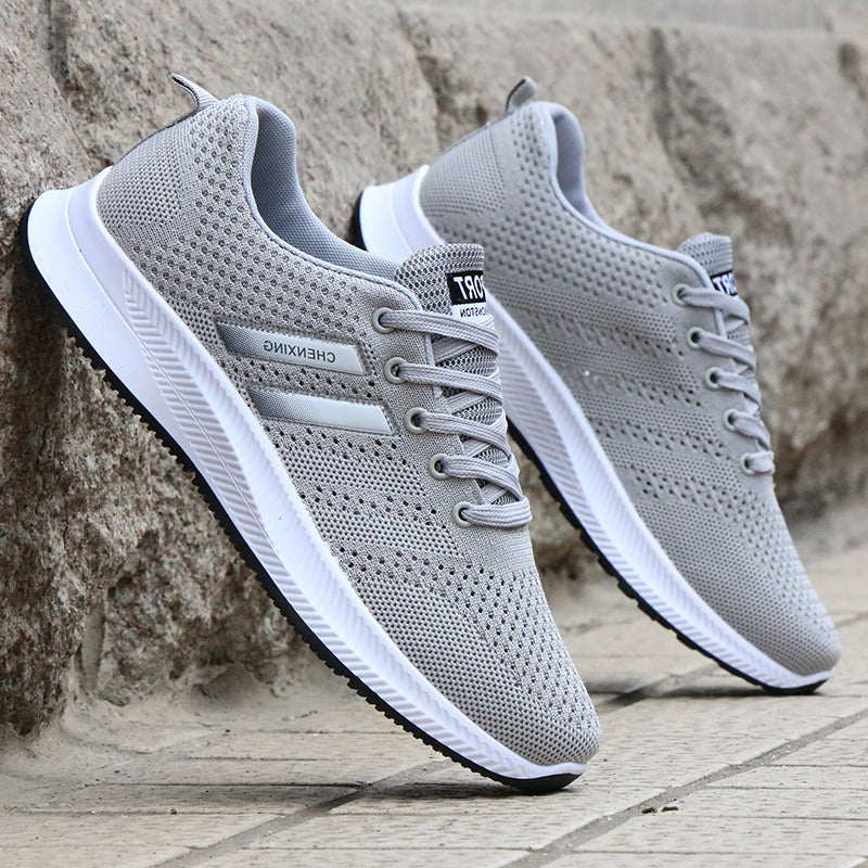 Breathable Mesh Shoes Casual Sports Shoes Deodorant Tide Shoes Non-Slip Running Shoes Work Shoes Men