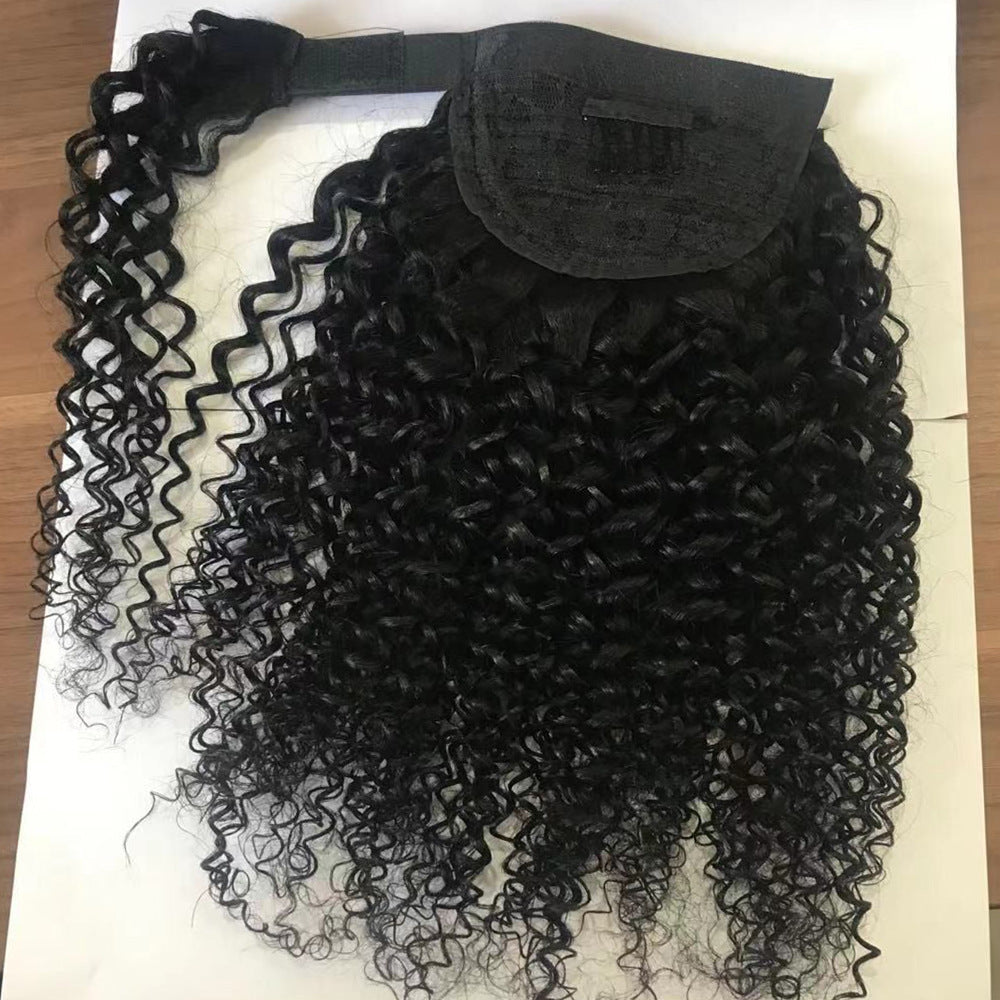 Human Hair Ponytail Velcro Natural Color. Estimated Delivery Time: 8-15 days. Tracking Information: Available