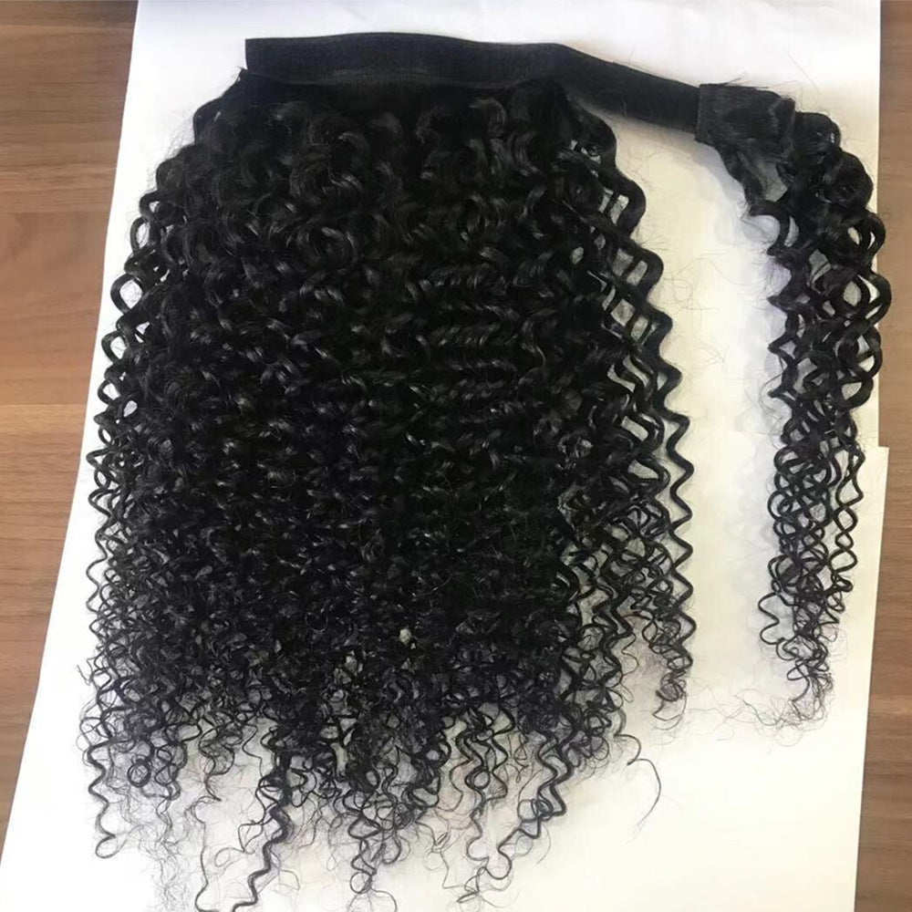 Human Hair Ponytail Velcro Natural Color. Estimated Delivery Time: 8-15 days. Tracking Information: Available