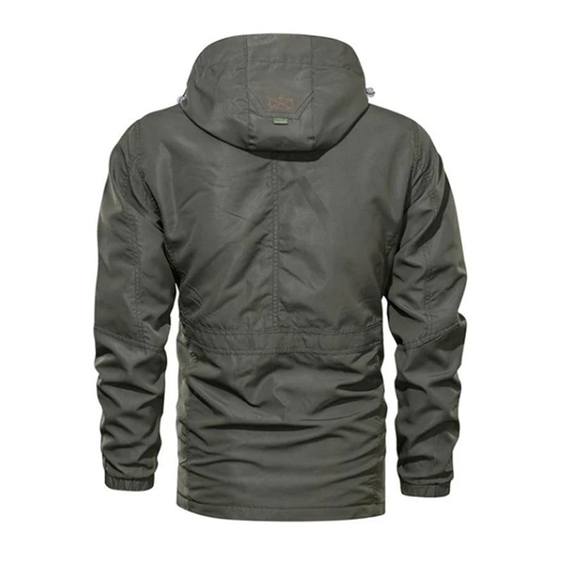 Spring And Autumn Men Jacket Loose Causal Outwear Hooded Men Coats