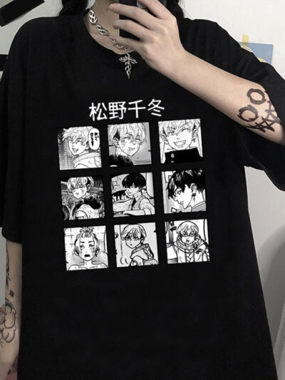 Anime Unisex Summer Tshirt Revengers Graphic Tees