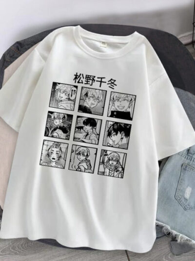 Women Anime Unisex Summer Tshirt Revengers Graphic Tees - isobougie